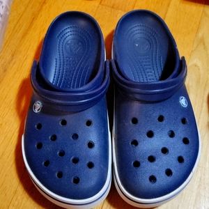 Like NEW Unisex Navy Crocs M10 W12